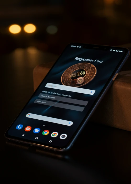 Betonred Casino's quick registration interface, showing the 'Register' button and fields for email, password, and preferred currency for new players.